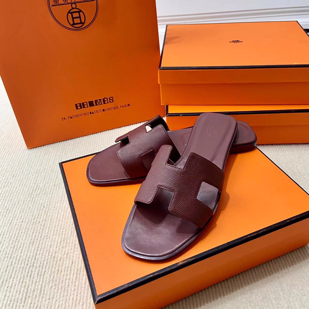 에르메스 올수공 오란 슬리퍼 샌들 앱송 13